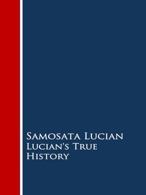 cover image of Lucian's True History